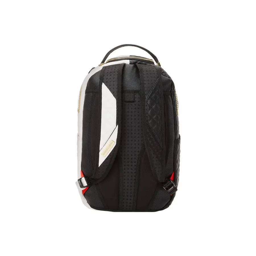Alternative view of Balo Sprayground Stitching Rhombus 'Black White' 910B3805NSZ