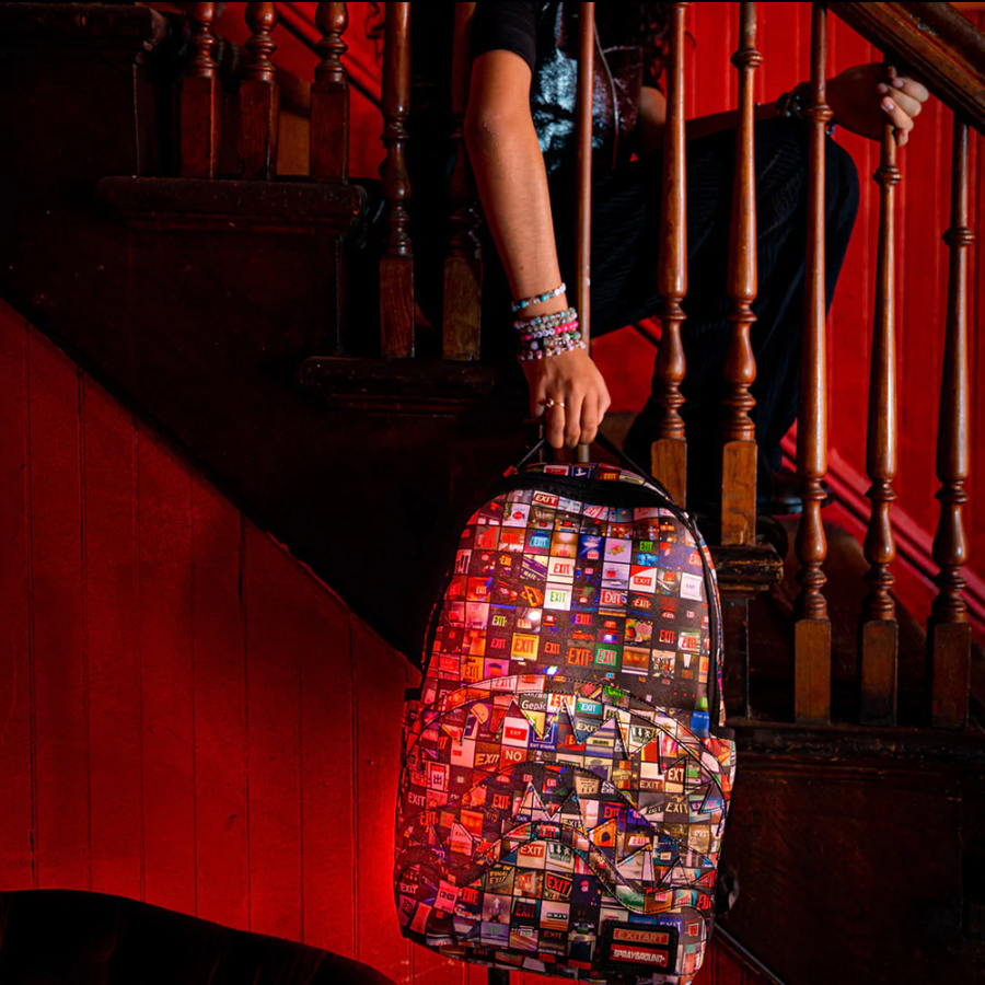 Balo Sprayground Shark Mouth 'Picture Stitching' W0915713 - Ảnh 4