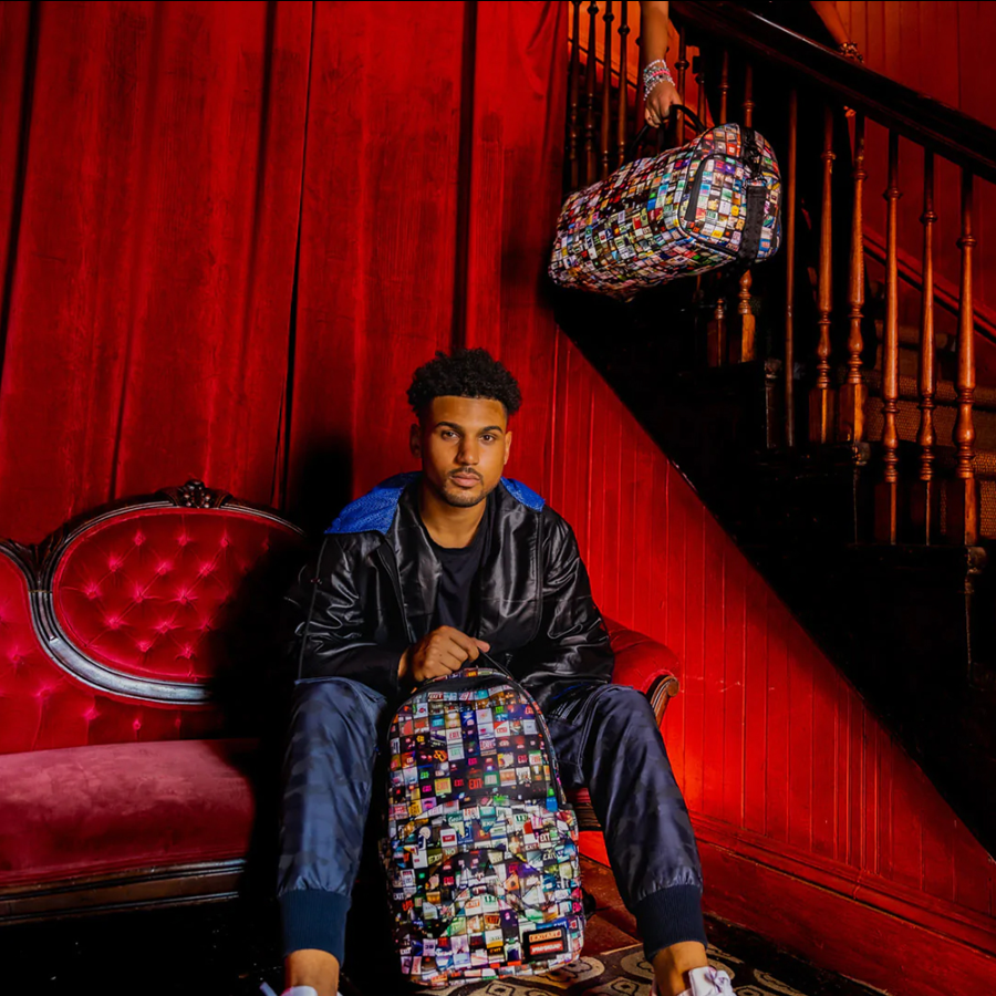 Balo Sprayground Shark Mouth 'Picture Stitching' W0915713 - Ảnh 3