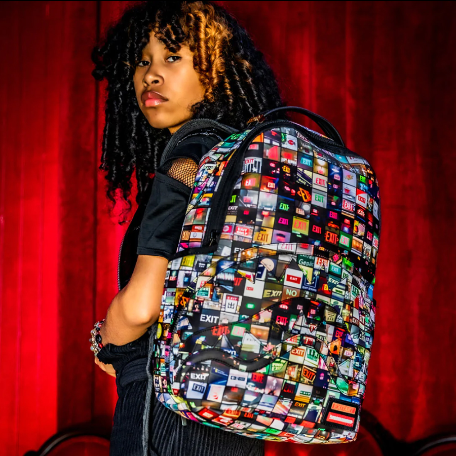 Balo Sprayground Shark Mouth 'Picture Stitching' W0915713 - Ảnh 2