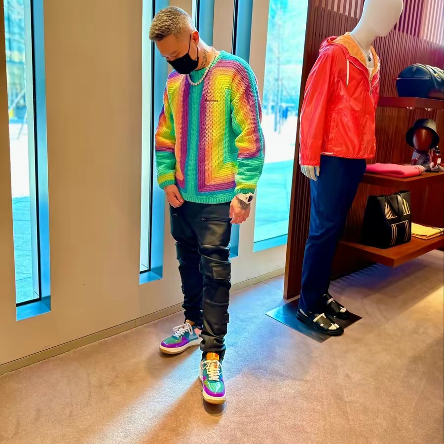 Giày Nike Air Force 1 Low x Undefeated 'Celestine Blue' DV5255-500 - Ảnh 5