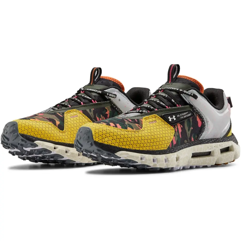 Giày Under Armour HOVR Summit CLLSN CRS PRT 'Black Yellow' 3022969-001 - Ảnh 3