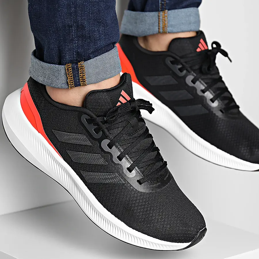 Alternative view of Giày Adidas Runfalcon 3.0 'Black Solar Red' HP7550
