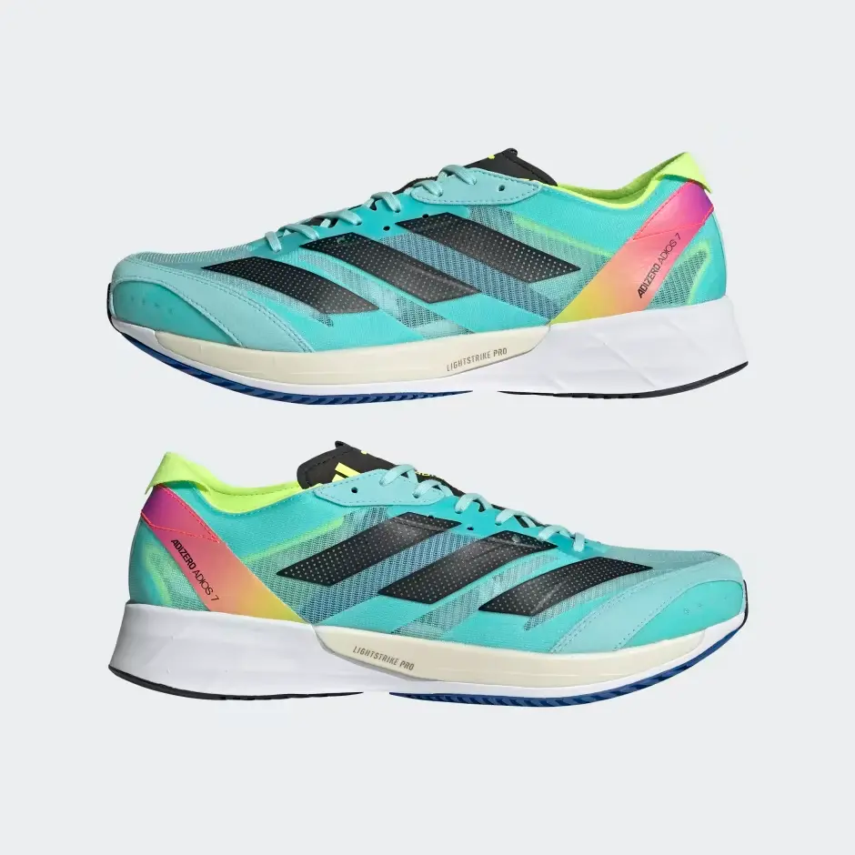 Giày adidas Adizero Adios 7 Wc "Light Aqua" HQ3510 - Ảnh 3