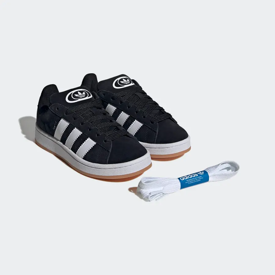 Giày Adidas Campus 00s 'Black White' HQ6638 - Ảnh 3