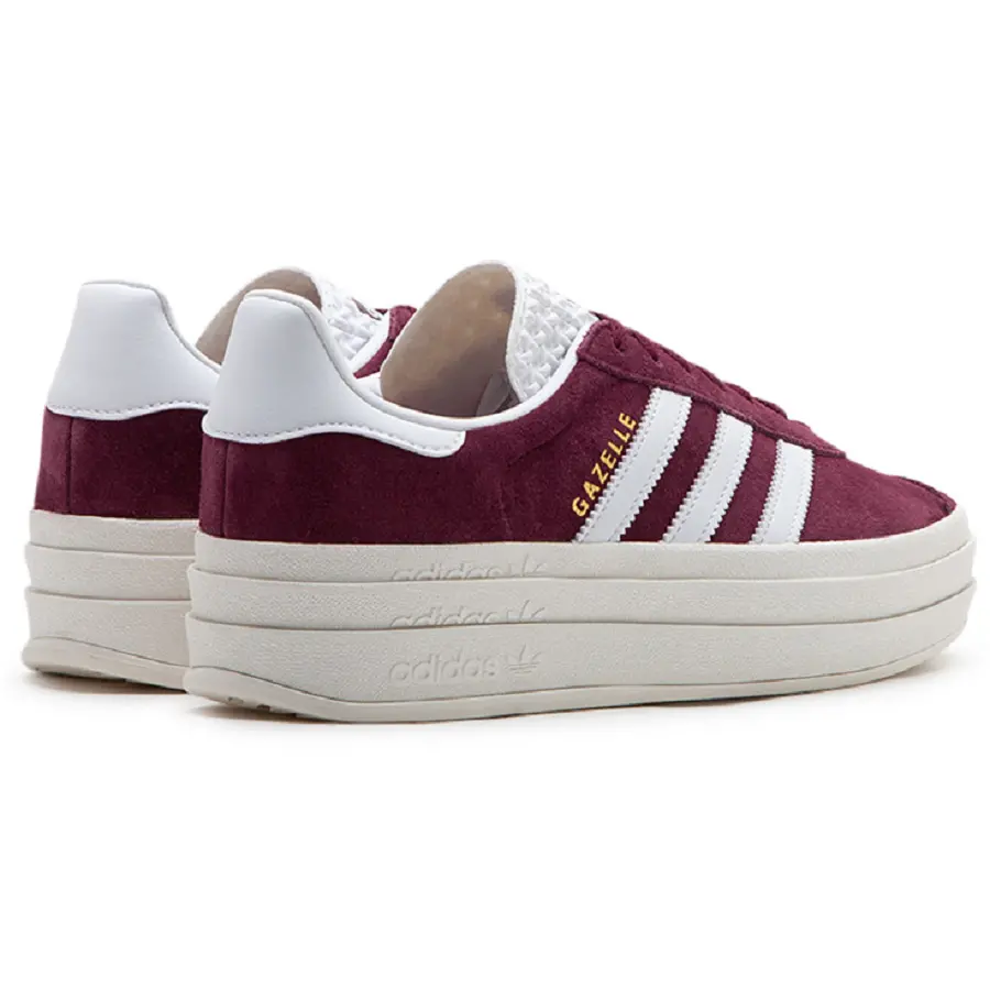 Giày Adidas Gazelle Bold 'Shadow Red' HQ6892 - Ảnh 4