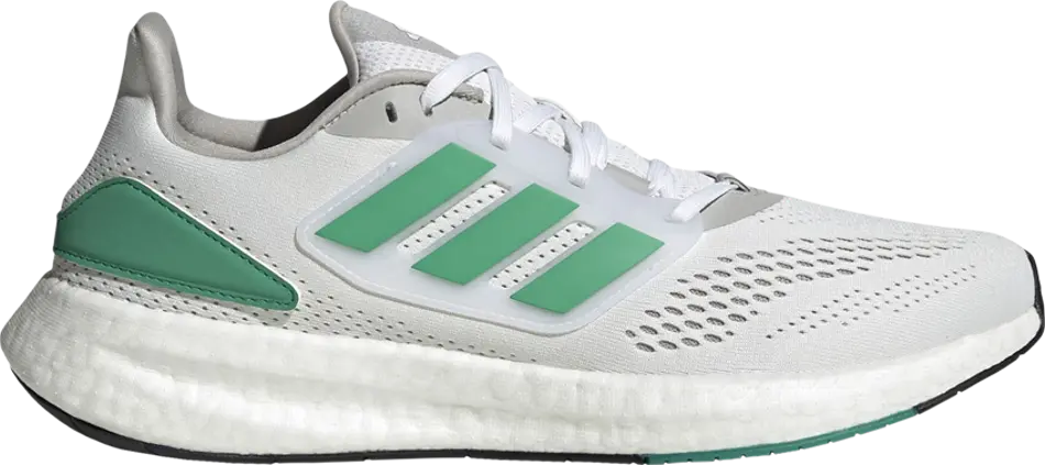 Giày Adidas Pureboost 22 Boost 'White Green Grey' HQ8588