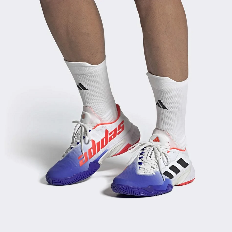 Giày Adidas Barricade 'Blue Red White' HQ8917 - Ảnh 2