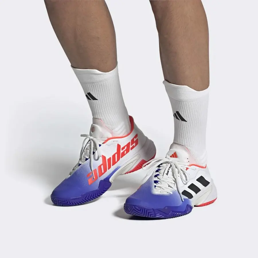 Alternative view of Giày Adidas Barricade 'Blue Red White' HQ8917