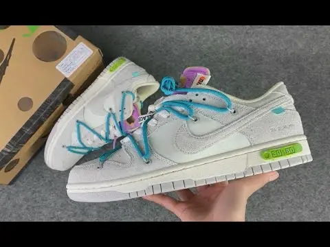 Giày Nike Off-White x Dunk Low 'Lot 36 of 50' DJ0950-107 - Ảnh 5