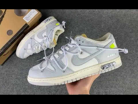 Giày Nike Off-White x Dunk Low 'Lot 49 of 50' DM1602-123 - Ảnh 8