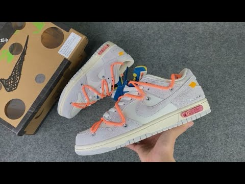 Giày Nike Off-White x Dunk Low 'Lot 19 of 50' DJ0950-119 - Ảnh 8