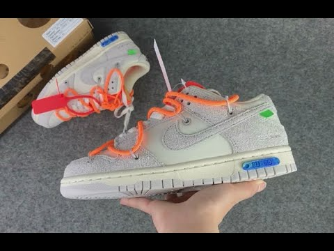 Giày Nike Off-White x Dunk Low 'Lot 31 of 50' DJ0950-116 - Ảnh 6