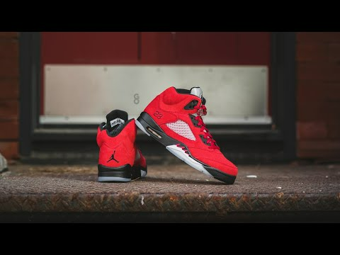 Giày Nike Air Jordan 5 Retro GS 'Raging Bull' 2021 440888-600 - Ảnh 6