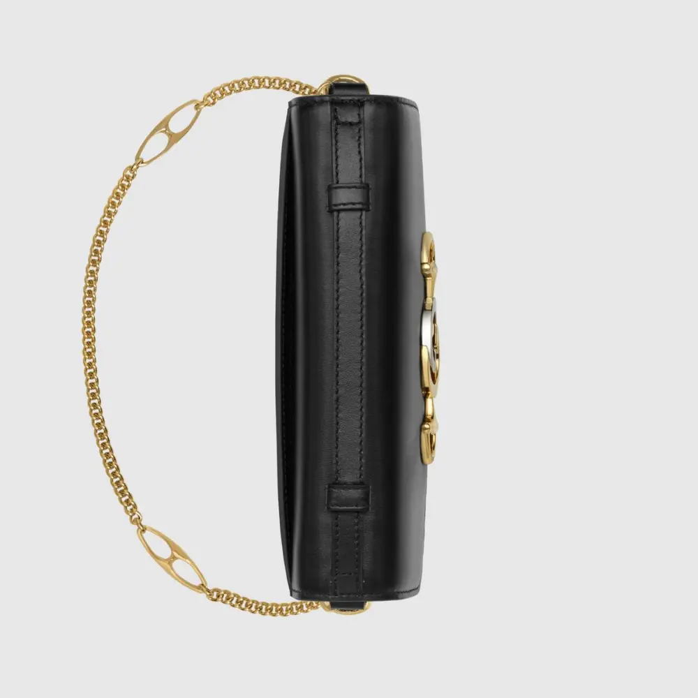 Túi Gucci Ladies Black Zumi Smooth Leather Mini Shoulder Bag 564718 05J0X 1000 - Ảnh 3