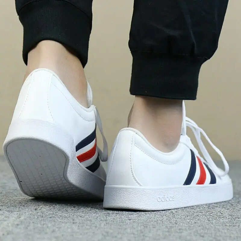 Giày Adidas Neo VL Court 2.0 White Navy Blue DA9884 - Ảnh 5