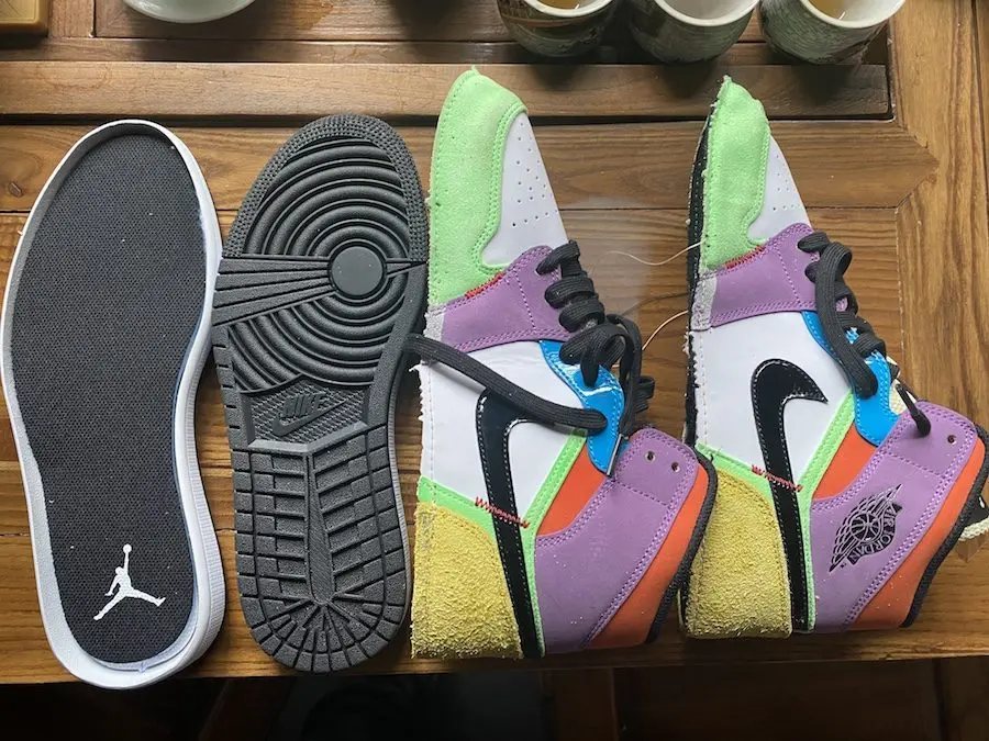 Giày Nike Air Jordan 1 Mid SE 'Lightbulb' CW1140-100 - Ảnh 3