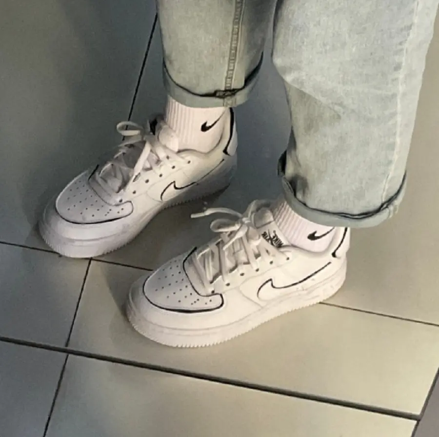Giày Nike Air Force 1/1 GS Cosmic Clay 'White' CT3840-100 - Ảnh 5