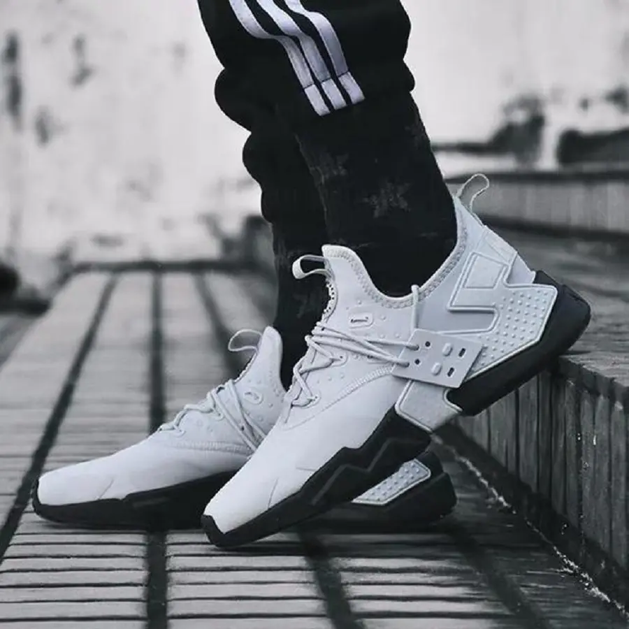 Giày Nike Air Huarache Drift ‘Pure Platium’ AH7334-012 - Ảnh 3