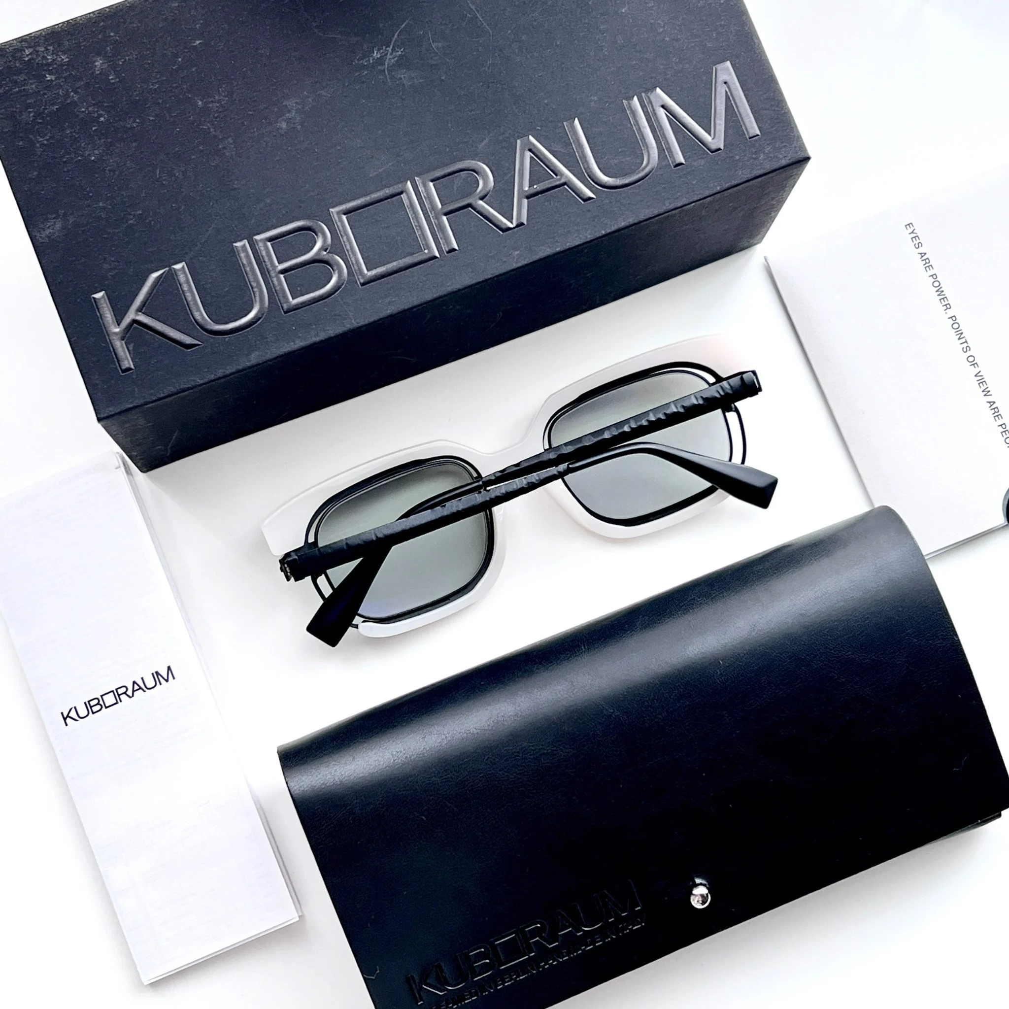 Kính Kuboraum H91 CM ‘Black White’ - Ảnh 5