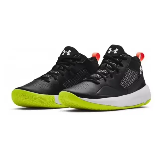 Giày Under Armour Lockdown 5 Black Green 3023949-002 - Ảnh 3