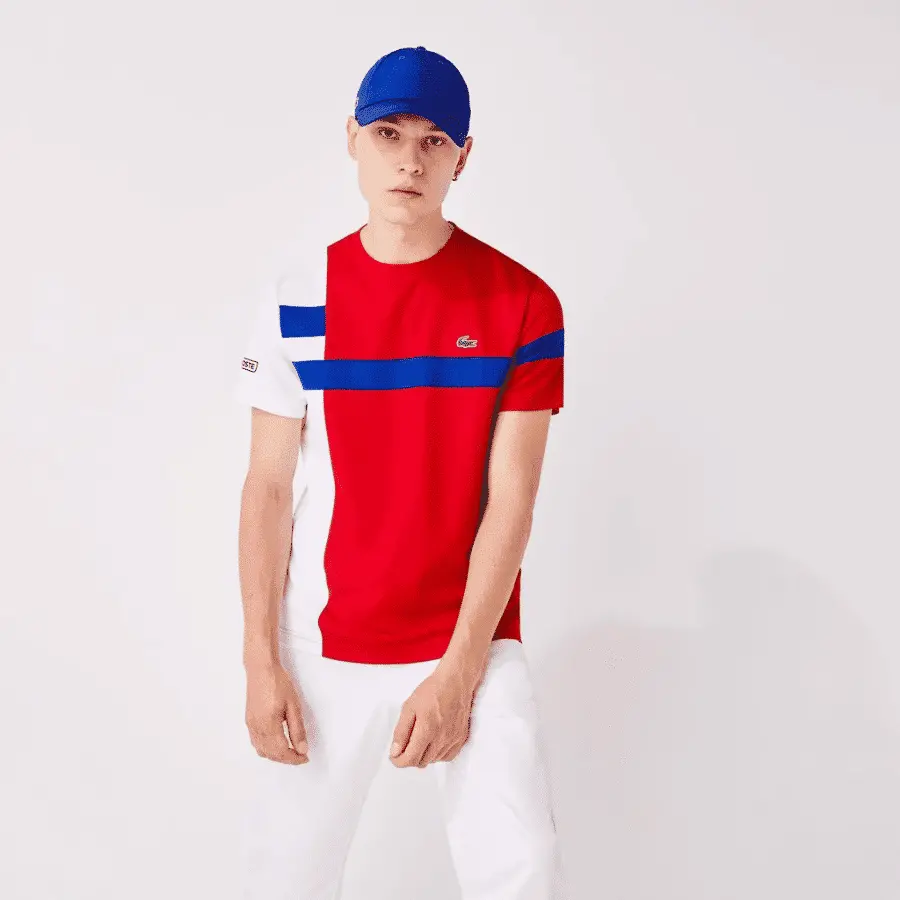 Alternative view of Áo Lacoste Mens Sport Colorblock TH2070-00-GSL-GH2066-00-GT3