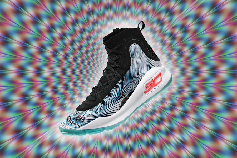 Giày Under Armour Curry 4 'More Magic' 1298306-016 - Ảnh 4
