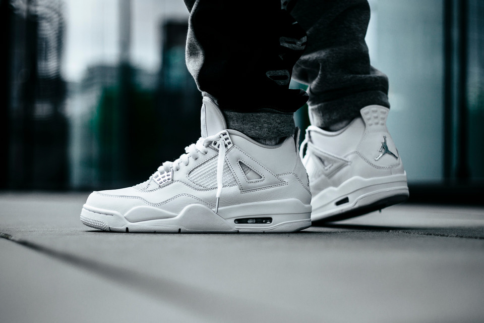Giày Nike Air Jordan 4 Retro 'Pure Money' 308497-100 - Ảnh 5