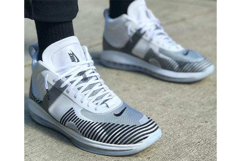 Giày Nike John Elliott x LeBron Icon QS 'White' AQ0114-100 - Ảnh 3