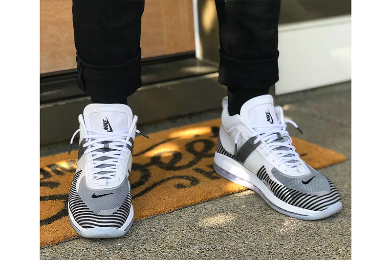 Giày Nike John Elliott x LeBron Icon QS 'White' AQ0114-100 - Ảnh 2