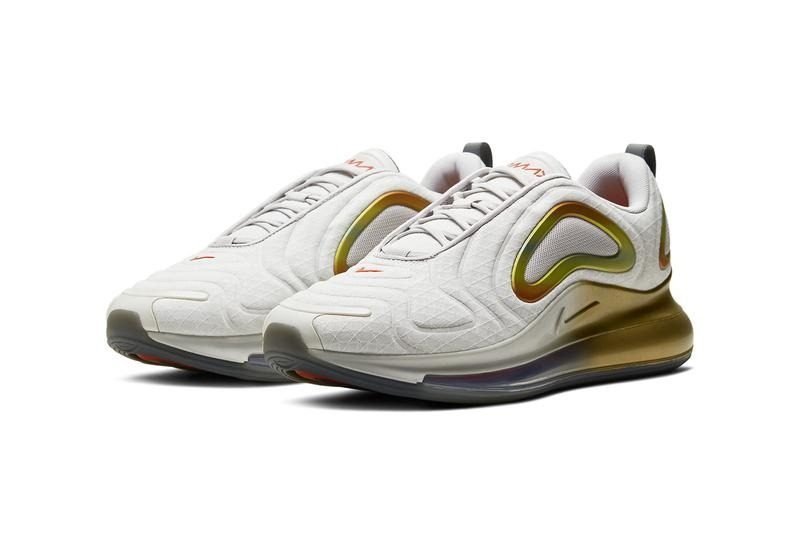 Giày Nike Air Max 720 'Gradient White Team Orange' CI3870-100 - Ảnh 5