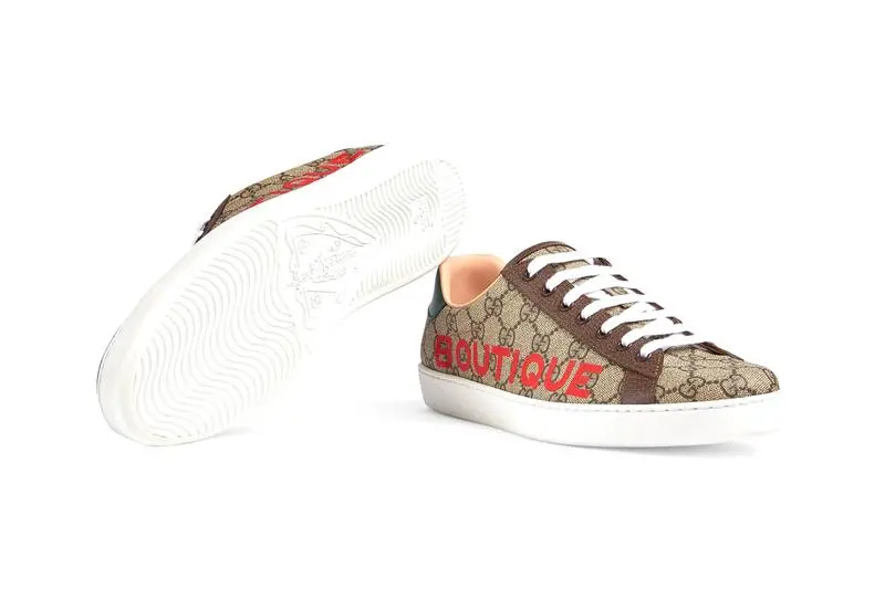Alternative view of Giày Gucci Ace 'Boutique' 623236-2BL10 8660