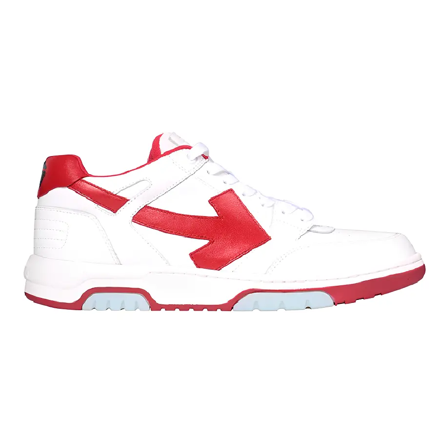 Giày Off White Arrow Out of Office Sneakers OMIA189F 20LEA
