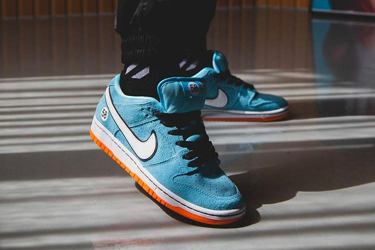 Giày Nike Dunk Low Pro SB 'Gulf' BQ6817-401 - Ảnh 2