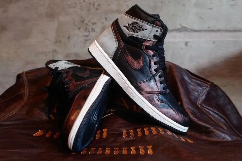 Giày Nike Air Jordan 1 Retro High OG 'Patina' 555088-033 - Ảnh 3