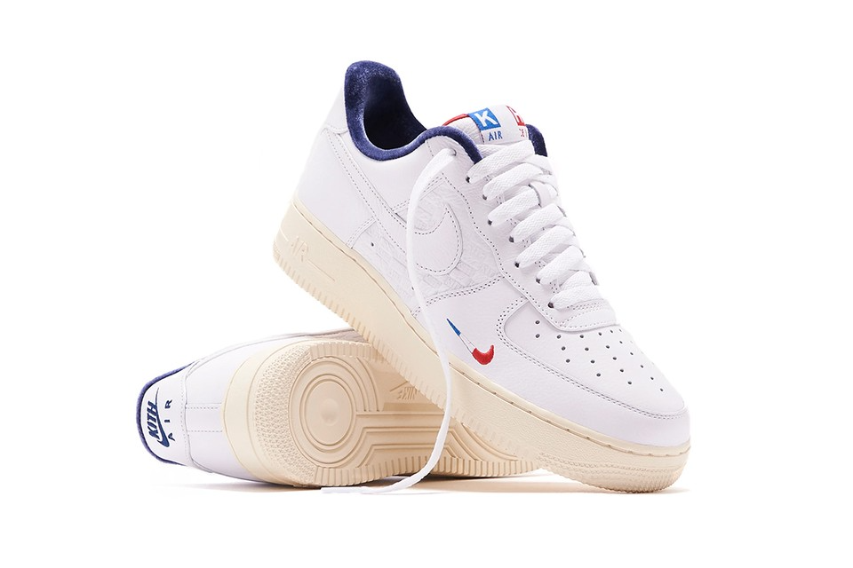 Giày Nike x Kith Air Force 1 Low 'Paris' CZ7927-100 - Ảnh 2