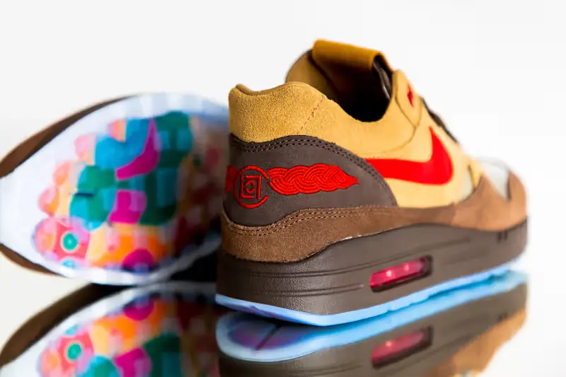 Giày Nike CLOT x Air Max 1 'Kiss Of Death CHA' DD1870-200 - Ảnh 3