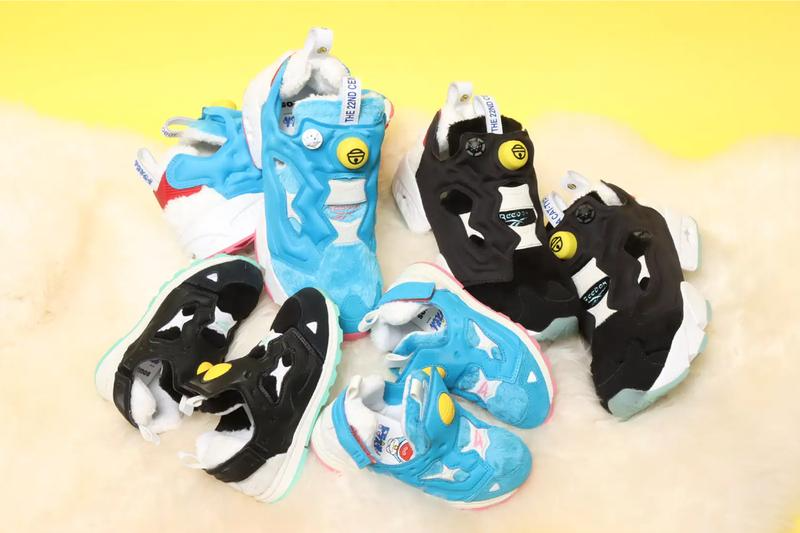 Giày Reebok Doraemon x InstaPump Fury OG 'Black' GV7287 - Ảnh 4