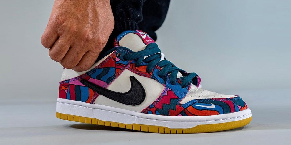 Giày Nike Parra x Dunk Low Pro SB 'Abstract Art' DH7695-600 - Ảnh 6