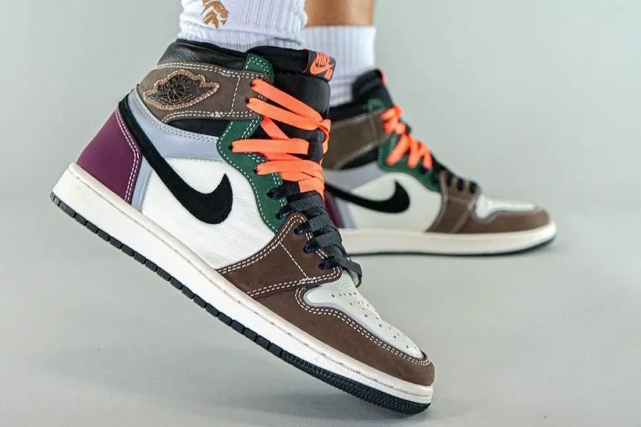 Giày Nike Air Jordan 1 High OG ‘Crafted’ DH3097-001 - Ảnh 5