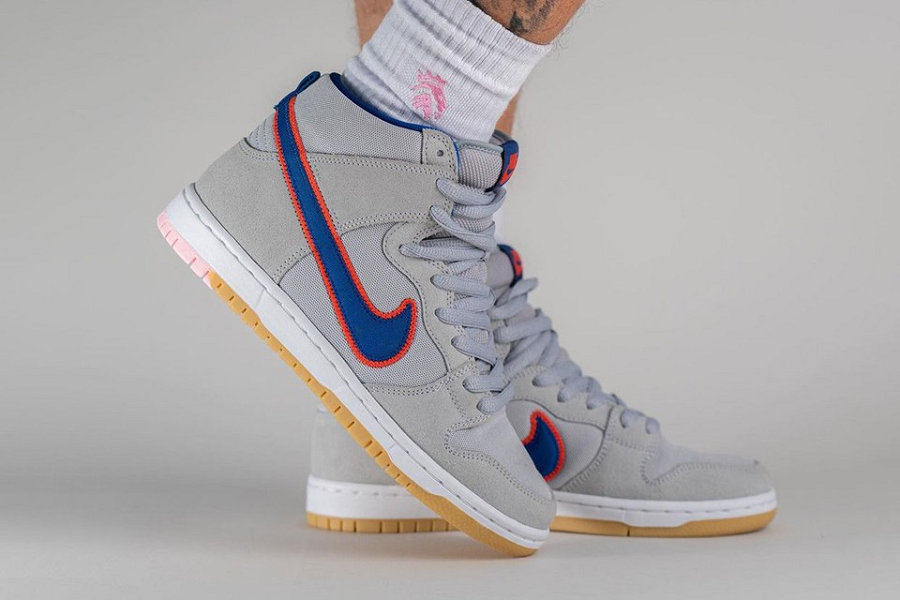Giày Nike SB Dunk High 'New York Mets' DH7155-001 - Ảnh 5