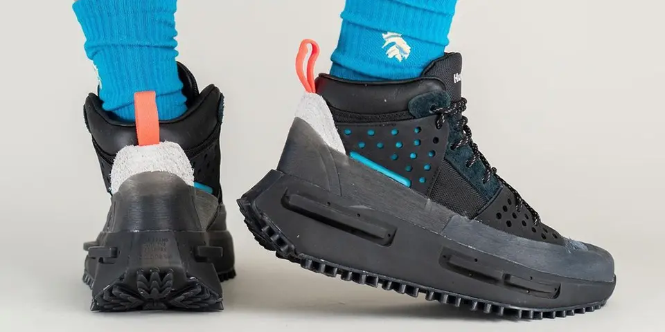 Giày Adidas HU NMD S1 RYAT Pharrell 'Black' GV6639 - Ảnh 5