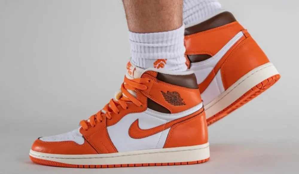 Giày Nike Air Jordan 1 Retro High OG 'Starfish' DO9369-101 - Ảnh 5