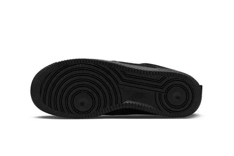 Giày Nike Air Force 1 Low 'Black Orange' DZ4514-001 - Ảnh 8