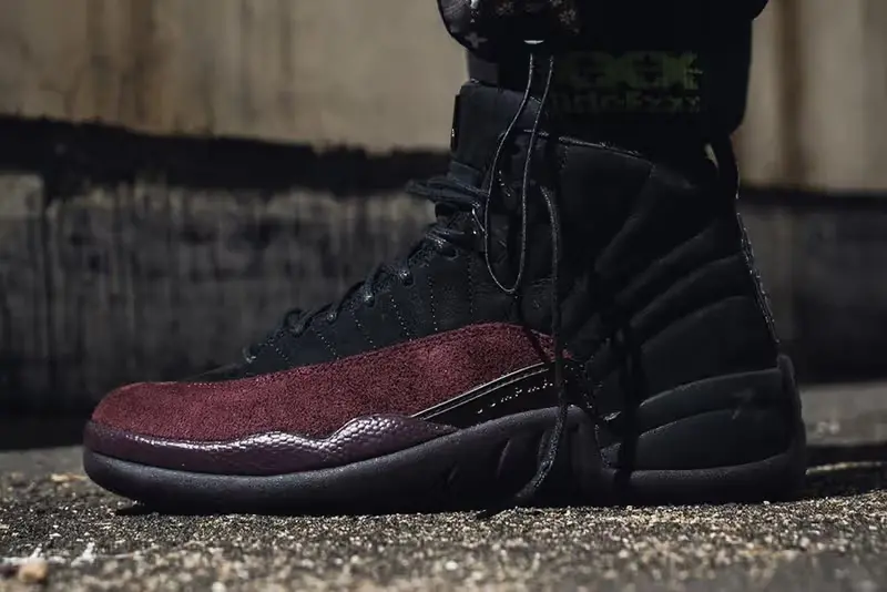 Giày Nike Air Jordan 12 x A Ma Maniére Retro SP 'Black' DV6989-001 - Ảnh 3