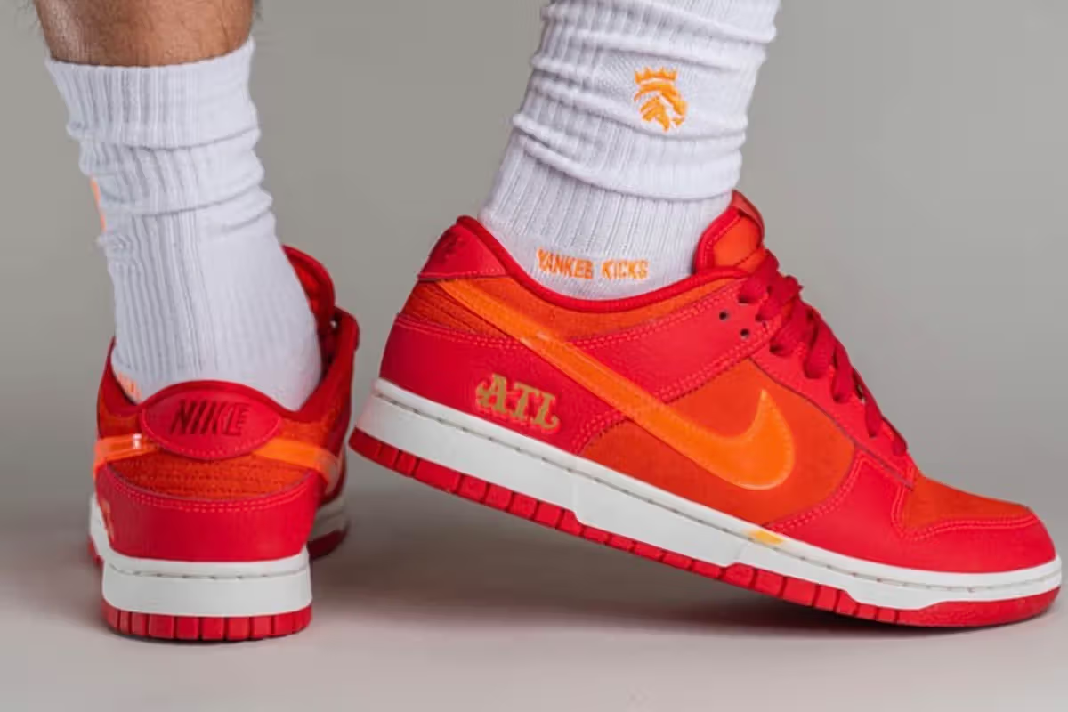 Giày Nike Dunk Low 'ATL' FD0724-657 - Ảnh 4