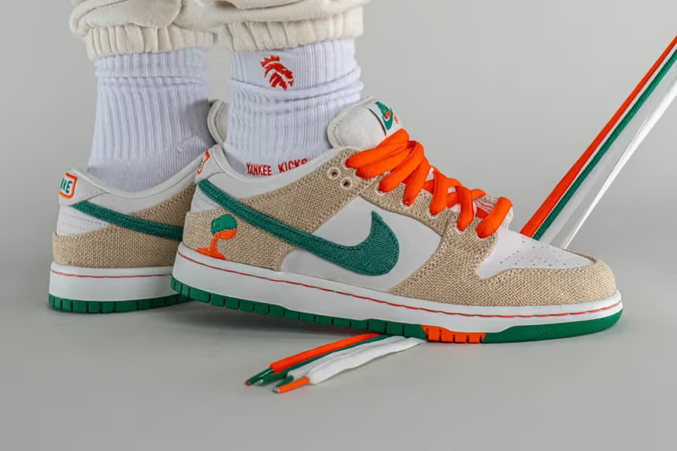 Giày Nike Jarritos x Dunk Low SB 'Malachite' FD0860-001 - Ảnh 5