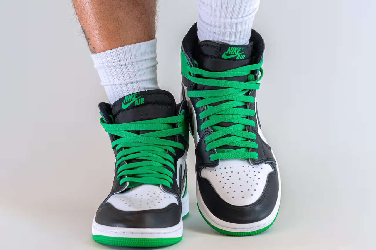 Giày Nike Air Jordan 1 Retro High OG 'Lucky Green' DZ5485-031 - Ảnh 2