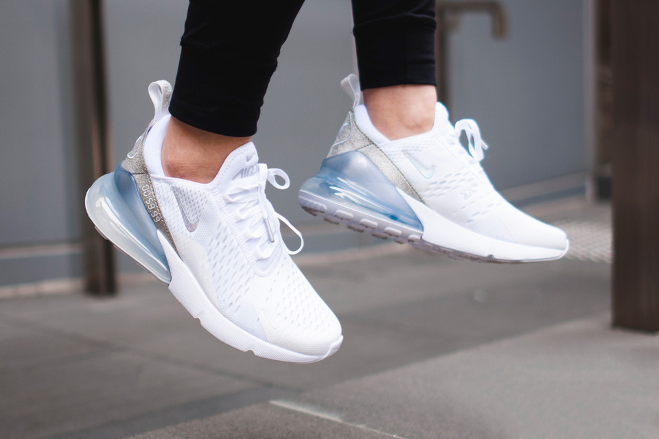 Giày Nike Air Max 270 'Triple White' AH8050-101 - Ảnh 5