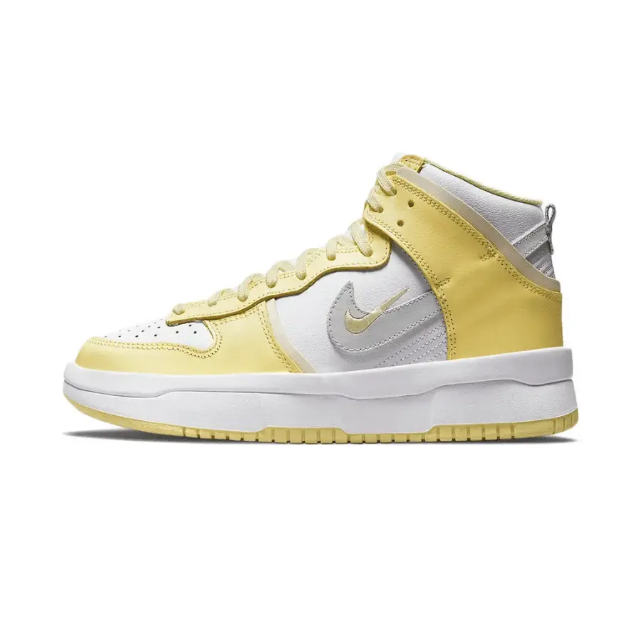 Alternative view of Giày Nike Wmns Dunk High Up 'White Citron Tint' DH3718-105